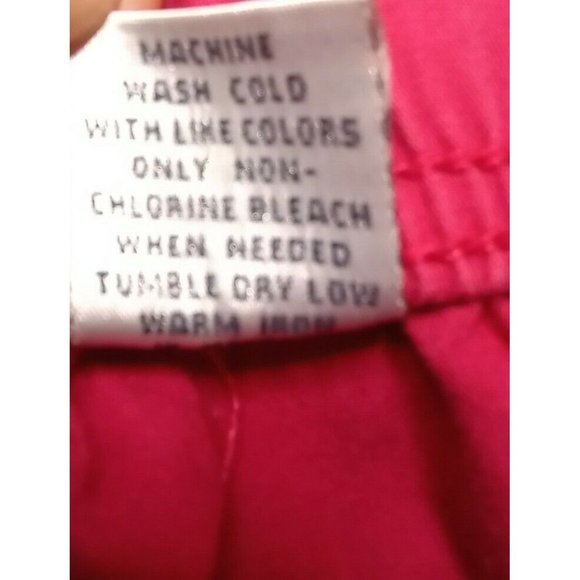 Jenny Buchanan Womens Size 14 Pink  Capri Pants With Drawstring - Picture 5 of 6